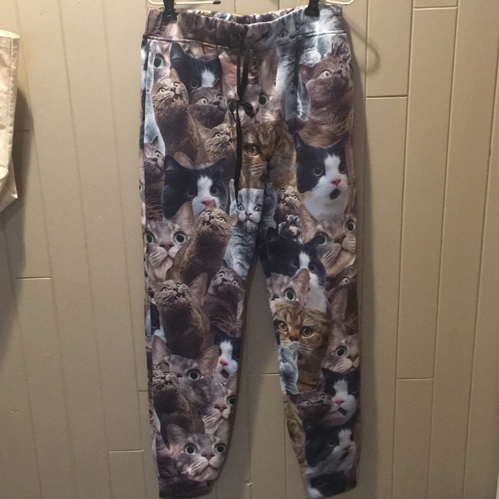 Cat Sweatpants New